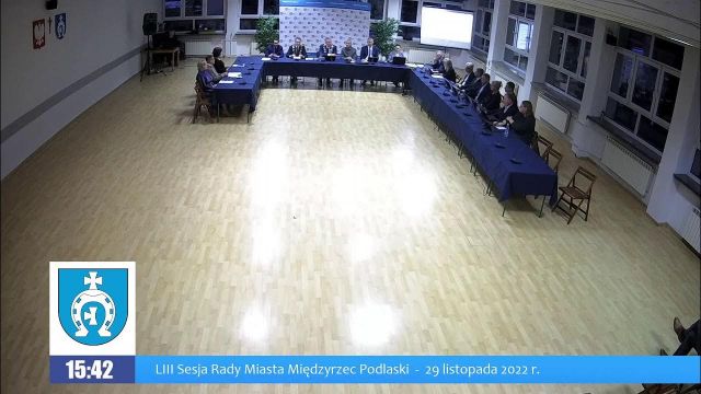 Sesja Rady Miasta Międzyrzec Podlaski - 29.11.2022