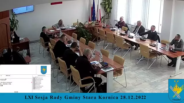Sesja Rady Gminy Stara Kornica - 28.12.2022 cz. I