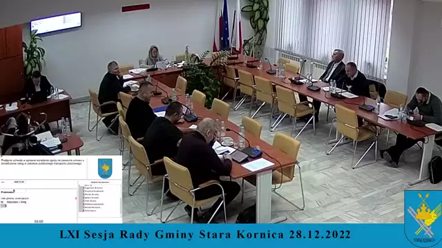 Sesja Rady Gminy Stara Kornica - 28.12.2022 cz.II