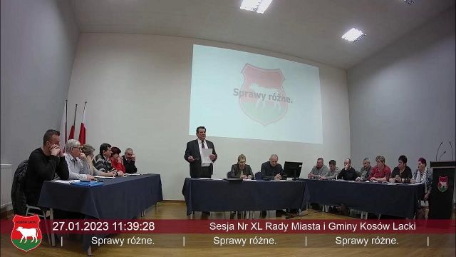 Sesja Rady Miasta i Gminy Kosów Lacki - 27.01.2023