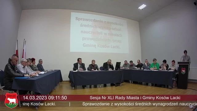 Sesja Rady Miasta i Gminy Kosów Lacki - 14.03.2023