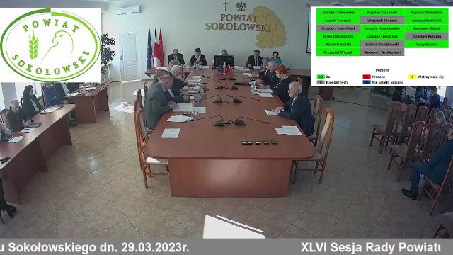 Sesja Rady Powiatu Sokołowskiego - 29.03.2023