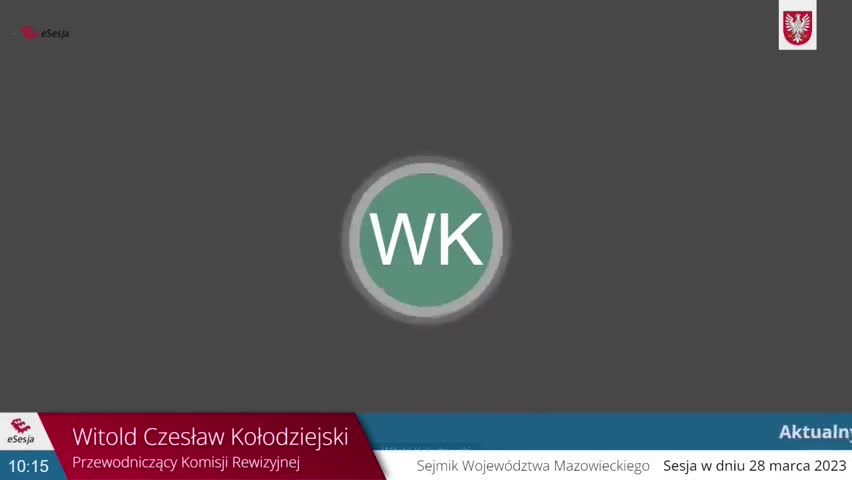 Sejmik Województwa Mazowieckiego - 28.03.2023