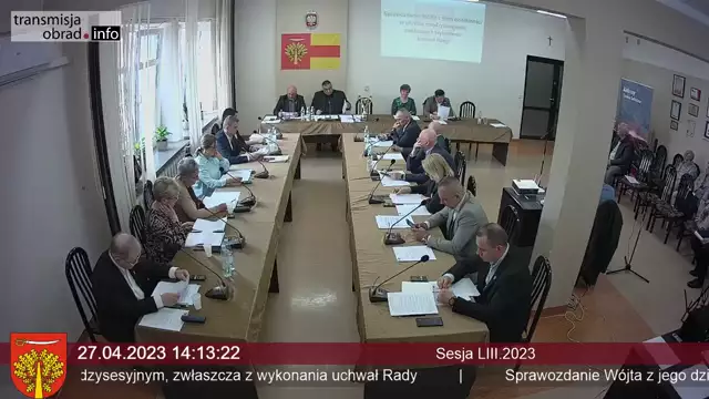 Sesja Rady Gminy Sobolew - 27.04.2023