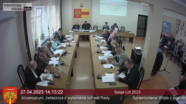 Sesja Rady Gminy Sobolew - 27.04.2023