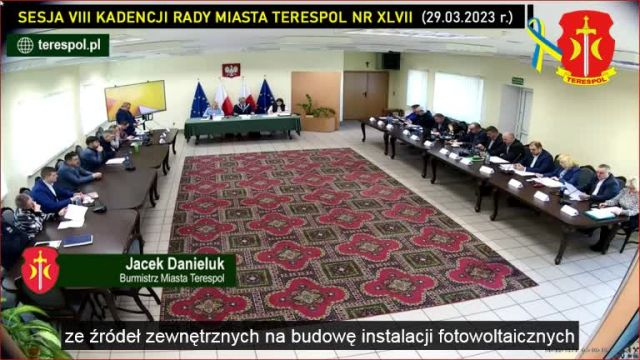 Sesja Rady Miasta Terespol - 29.03.2023