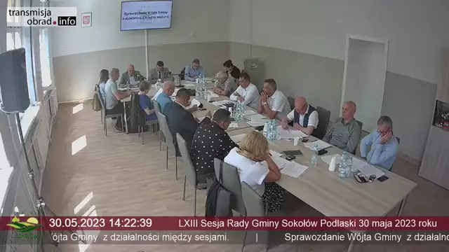 Sesja Rady Gminy Sokołów Podlaski - 30.05.2023