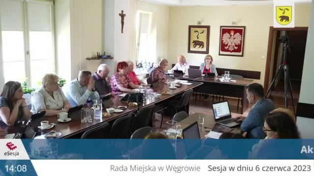 Sesja Rady Miasta Węgrów - 06.06.2023