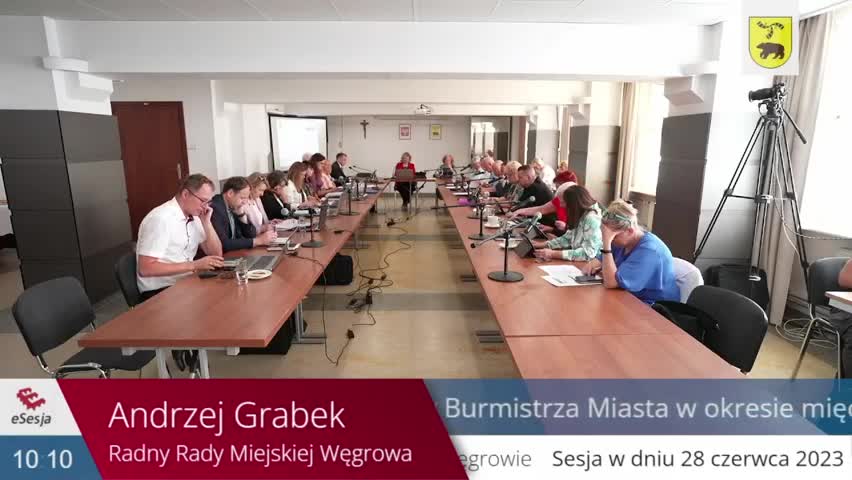 Sesja Rady Miasta Węgrów - 28.06.2023