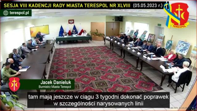 Sesja Rady Miasta Terespol - 05.05.2023