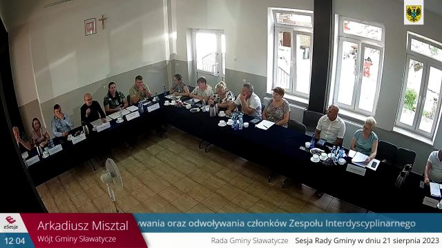 Sesja Rady Gminy Sławatycze - 21.08.2023