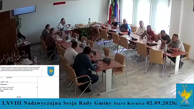 Sesja Rady Gminy Stara Kornica - 02.09.2023