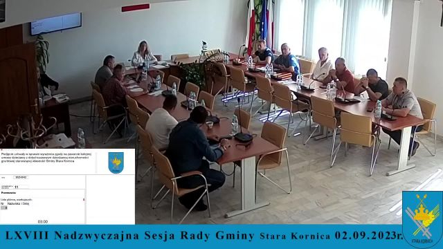 Sesja Rady Gminy Stara Kornica - 02.09.2023