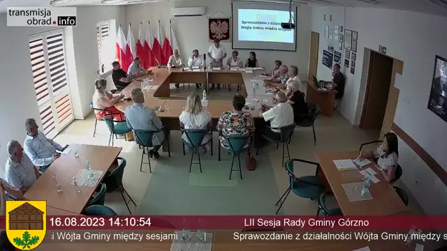 Sesja Rady Gminy Górzno - 16.08.2023