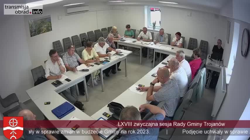 Sesja Rady Gminy Trojanów - 29.08.2023