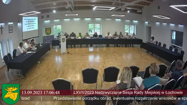 Sesja Rady Miasta Łochów - 13.09.2023