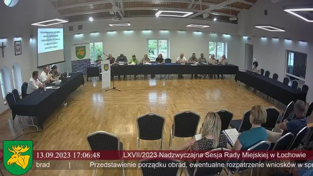 Sesja Rady Miasta Łochów - 13.09.2023