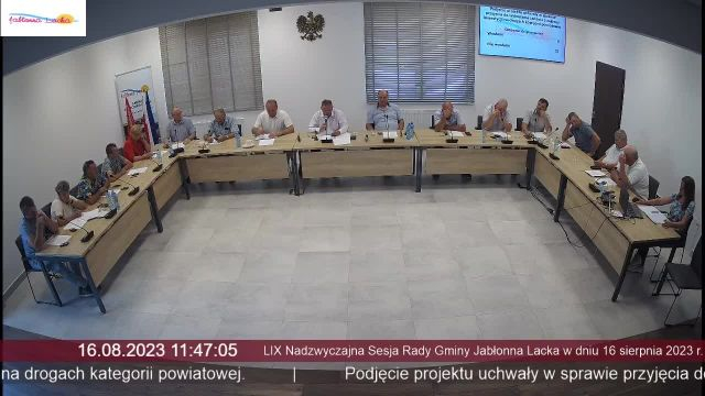 Sesja Rady Gminy Jabłonna Lacka - 16.08.2023