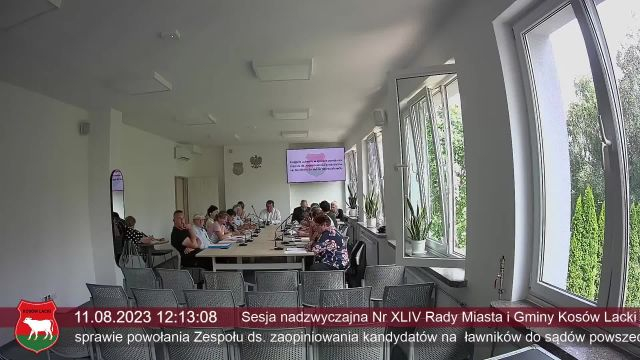 Sesja Rady Miasta i Gminy Kosów Lacki - 11.08.2023