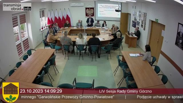 Sesja Rady Gminy Górzno - 23.10.2023