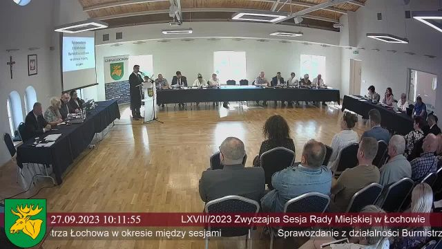 Sesja Rady Miasta Łochów - 27.09.2023