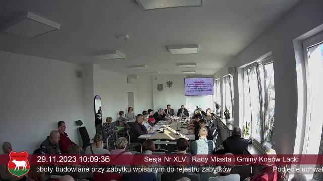 Sesja Rady Miasta i Gminy Kosów Lacki - 29.11.2023