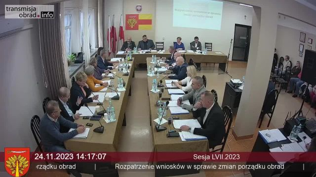 Sesja Rady Gminy Sobolew - 24.11.2023