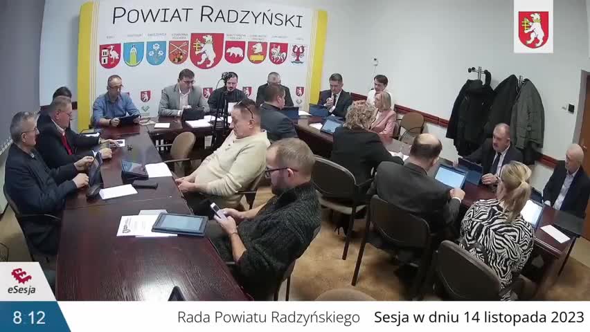 Sesja Rady Powiatu w Radzyniu Podlaskim - 14.11.2023