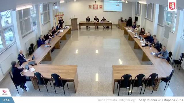 Sesja Rady Powiatu w Radzyniu Podlaskim - 28.11.2023