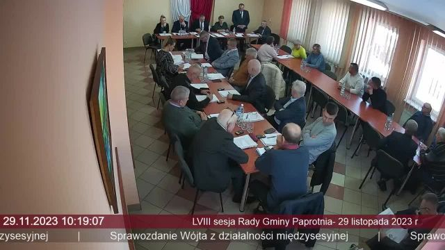 Sesja Rady Gminy Paprotnia - 29.11.2023