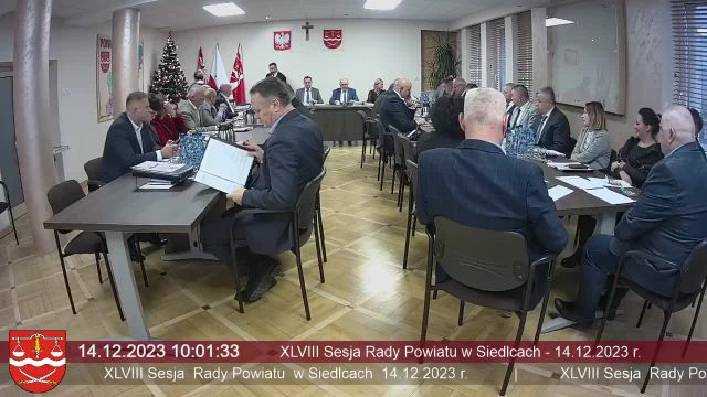 Sesja Rady Powiatu Siedleckiego - 14.12.2023