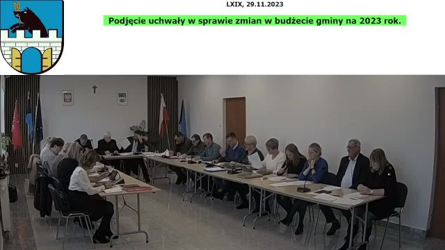 Sesja Rady Gminy Korytnica - 29.11.2023