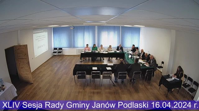 Sesja Rady Gminy Janów Podlaski - 16.04.2024