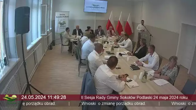 2 Sesja Rady Gminy Sokow Podlaski - 24.05.2024