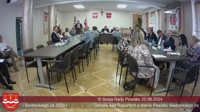 3 Sesja Rady Powiatu w Siedlcach - 20.06.2024