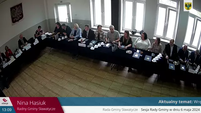 I Sesja Rady Gminy Sławatycze - 6 maja 2024 r.