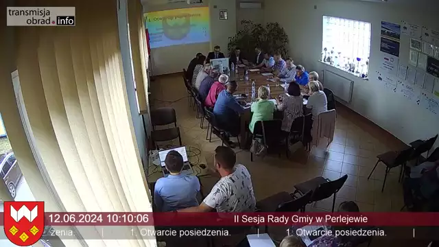2 Sesja Rady Gmiy  Perlejewo - 12.06.2024