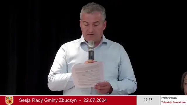 Sesja Rady Gminy Zbuczyn – 22.07.2024