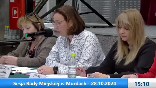 Sesja Rady Miejskiej w Mordach – 28.10.2024