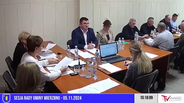 Sesja Rady Gminy Wierzbno – 05.11.2024