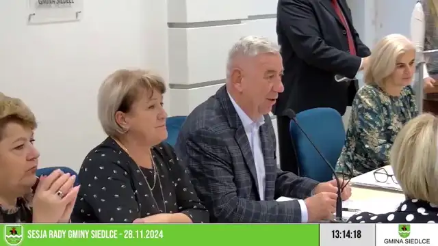 Sesja Rady Gminy Siedlce – 28.11.2024