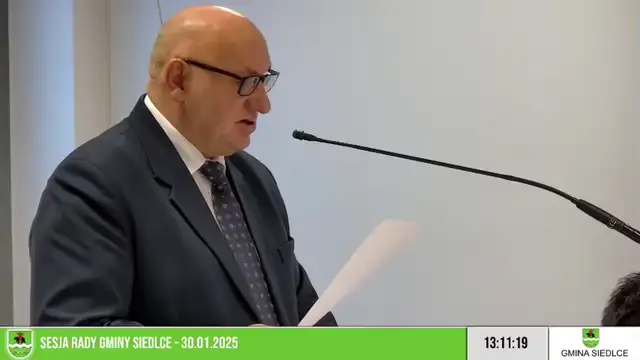 Sesja Rady Gminy Siedlce – 30.01.2025