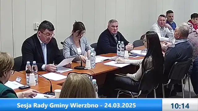 Sesja Rady Gminy Wierzbno – 24.03.2025