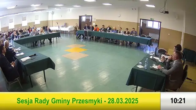Sesja Rady Gminy Przesmyki – 28.03.2025