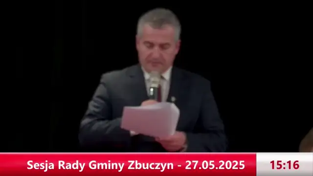 Sesja Rady Gminy Zbuczyn – 27.05.2025