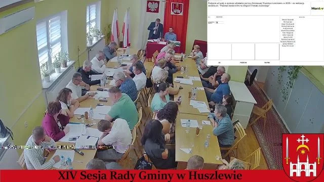 XIV Sesja Rady Gminy w Huszlewie