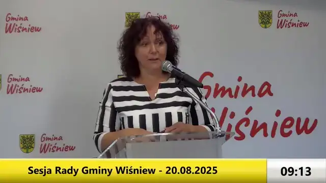 Sesja Rady Gminy Wiśniew – 20.08.2025