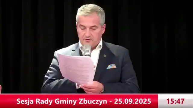 Sesja Rady Gminy Zbuczyn - 25.09.2025