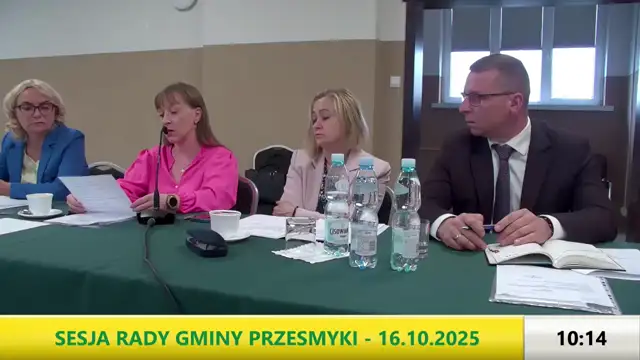 Sesja Rady Gminy Przesmyki – 16.10.2025