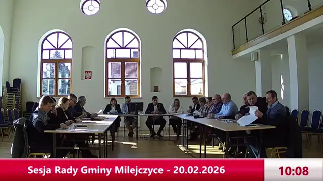 Sesja Rady Gminy Milejczyce – 20.02.2026